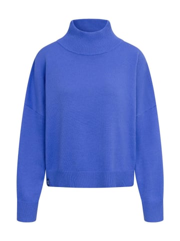 Derbe Rollkragenpullover in Blau