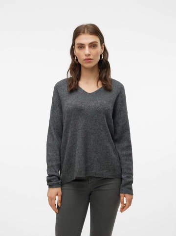 Vero Moda Sweter w kolorze antracytowym