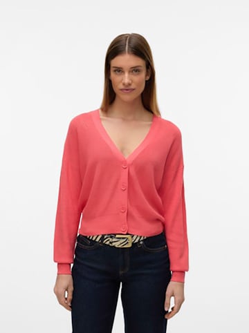 Vero Moda Kardigan w kolorze koralowym