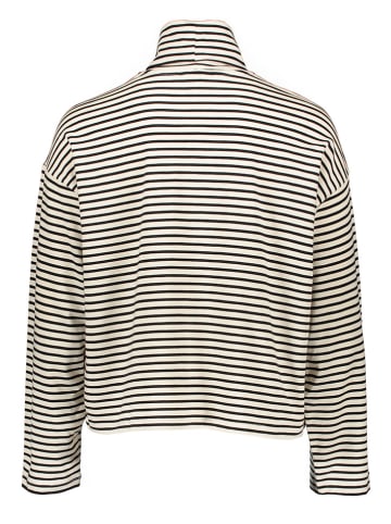 Vero Moda Koszulka w kolorze beżowo-czarnym