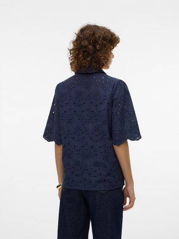 Vero Moda Koszula "Hay" w kolorze granatowym
