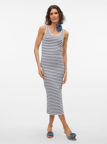 Vero Moda Sukienka w kolorze biało-czarnym