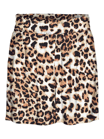 Vero Moda Short "Easy" wit/lichtbruin