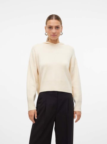 Vero Moda Sweter w kolorze kremowym