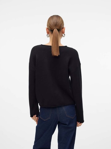 Vero Moda Pullover "Gold" in Schwarz