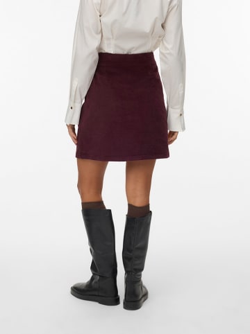 Vero Moda Corduroy rok bordeaux