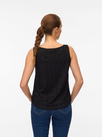 Vero Moda Top w kolorze czarnym