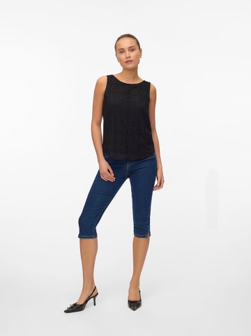 Vero Moda Top w kolorze czarnym