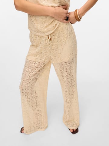 Vero Moda Broek crème