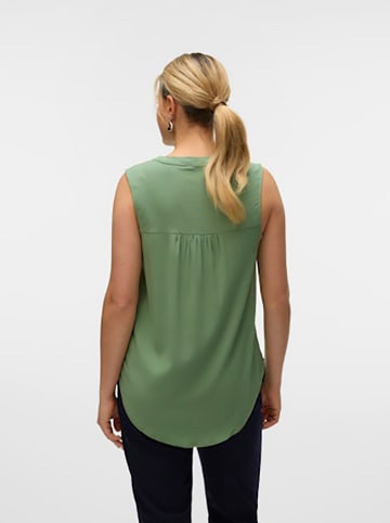 Vero Moda Top w kolorze zielonym