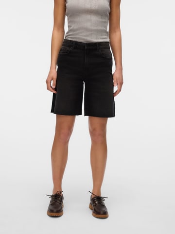 Vero Moda Jeans-Shorts in Schwarz