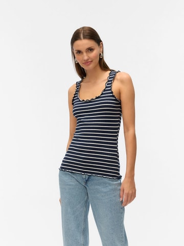 Vero Moda Top w kolorze granatowym