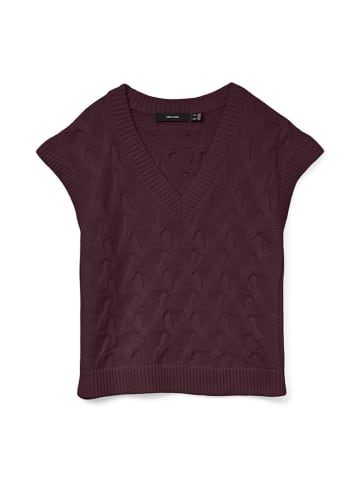 Vero Moda Pullunder in Bordeaux