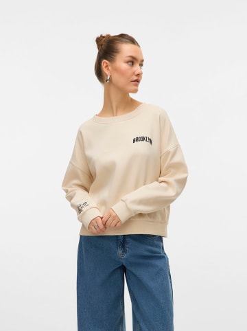 Vero Moda Bluza w kolorze beżowym