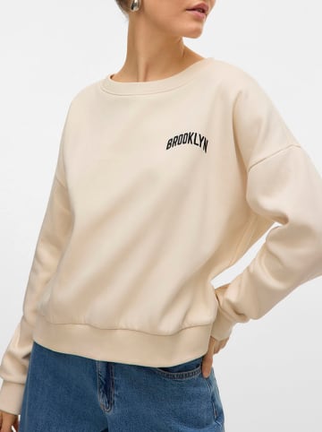 Vero Moda Sweatshirt in Beige