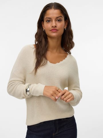 Vero Moda Pullover in Beige