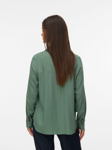 Vero Moda Koszula w kolorze zielonym