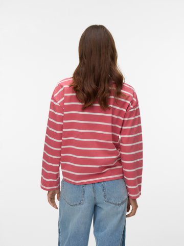 Vero Moda Longsleeve roze/wit