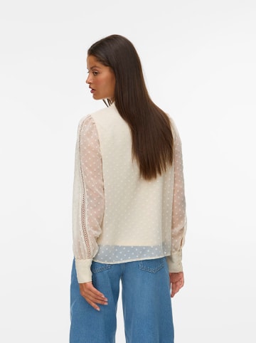 Vero Moda Bluzka w kolorze kremowym