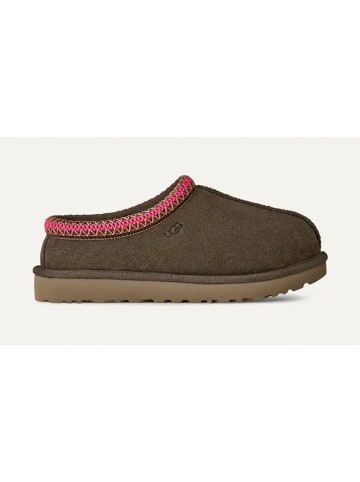 UGG Leder-Hausschuhe "Tasman II" in Braun