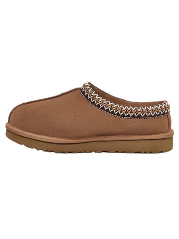UGG Lammfell-Hausschuhe "Tasman" in Hellbraun
