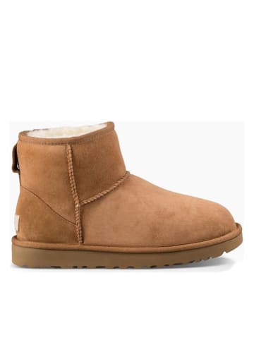 UGG Winterboot met lamsvacht "Classic Mini II" camel