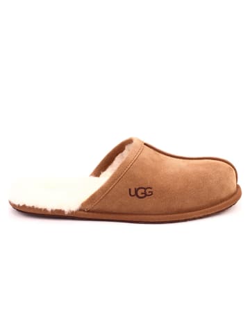 UGG Leren pantoffels "Scuff" lichtbruin