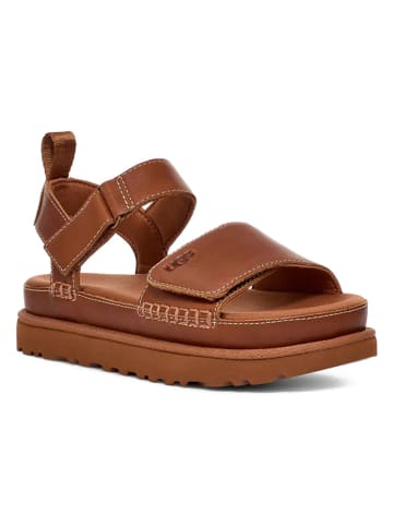UGG Leren sandalen lichtbruin