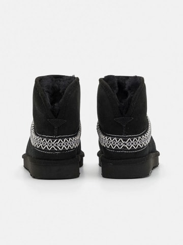 UGG Leren boots "Crescent" zwart