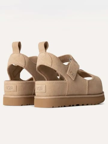 UGG Sandały "Goldenstar HI" w kolorze beżowym