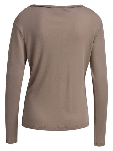 Smith & Soul Koszulka w kolorze szarobrązowym