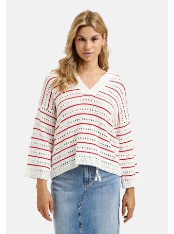 Smith & Soul Trui wit/rood