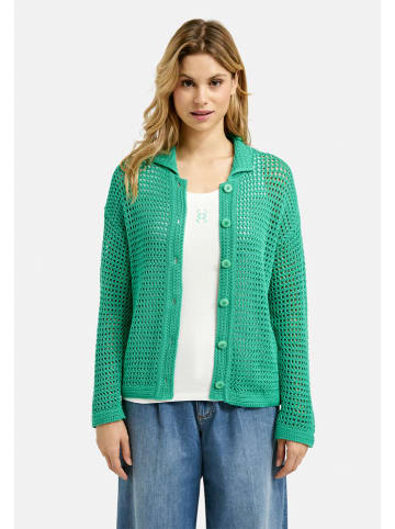 Smith & Soul Kardigan w kolorze zielonym