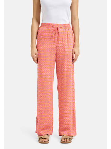 Smith & Soul Spodnie w kolorze różowo-pomarańczowym
