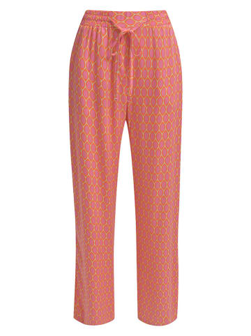 Smith & Soul Spodnie w kolorze różowo-pomarańczowym