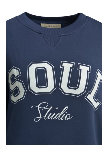 Smith & Soul Bluza w kolorze granatowym
