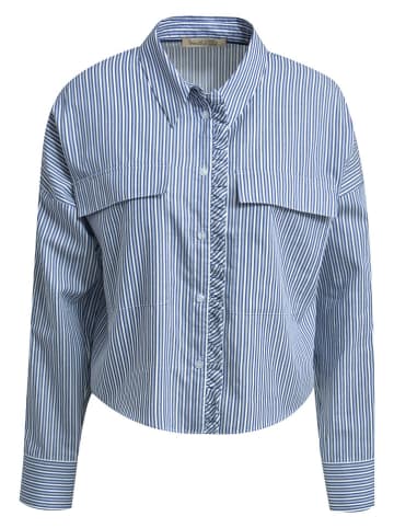 Smith & Soul Bluzka w kolorze niebiesko-białym