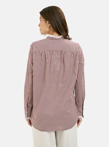 Smith & Soul Bluzka w kolorze bordowo-białym