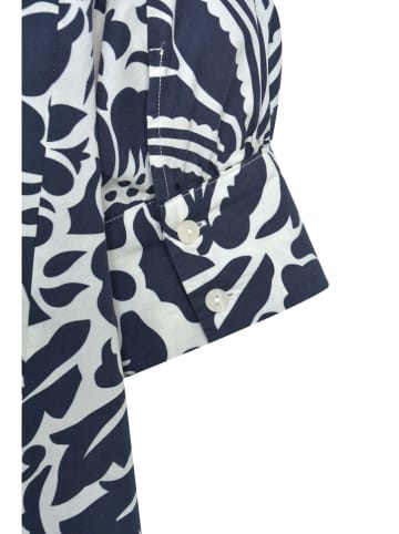 Smith & Soul Kleid in Dunkelblau/ Weiß