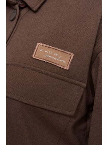Smith & Soul Blousejas donkerbruin