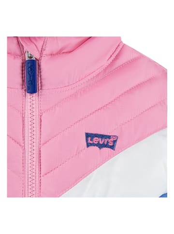 Levi's Kids Kurtka puchowa w kolorze jasnoróżowo-niebieskim