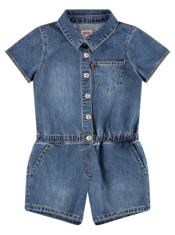 Levi's Kids Kombinezon dżinsowy w kolorze niebieskim