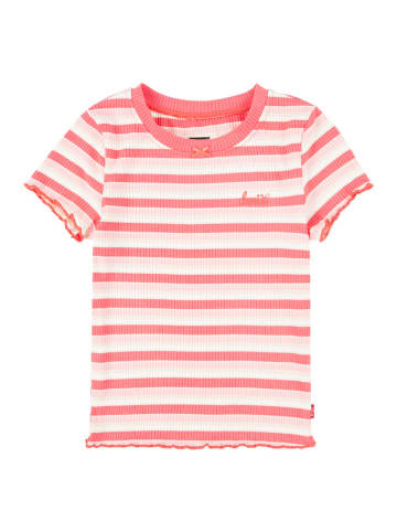 Levi's Kids Koszulka w kolorze biało-jasnoróżowym