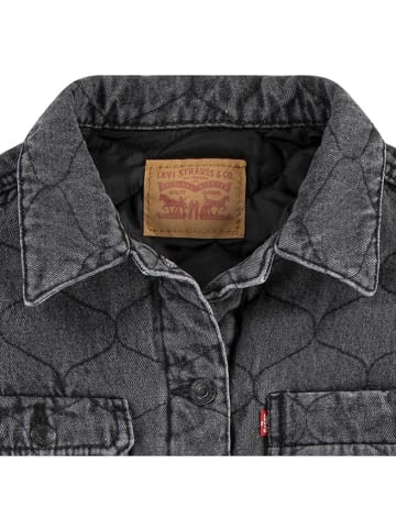 Levi's Kids Kurtka dżinsowa w kolorze antracytowym