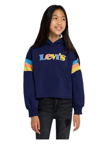 Levi's Kids Hoodie donkerblauw