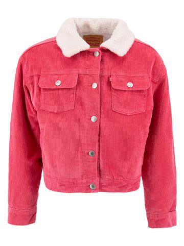 Levi's Kids Kurtka dżinsowa w kolorze czerwonym