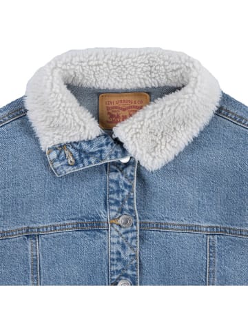 Levi's Kids Kurtka dżinsowa w kolorze niebieskim