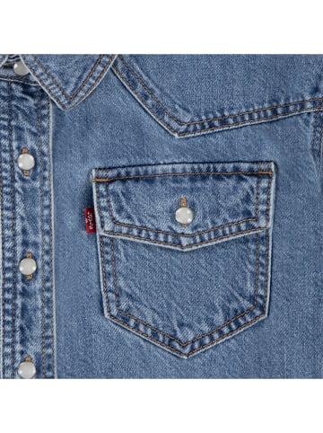Levi's Kids Koszula dżinsowa w kolorze niebieskim