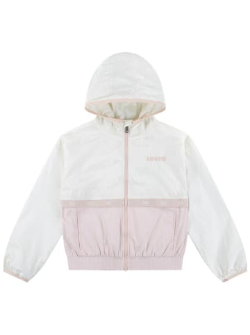 Levi's Kids Kurtka przejściowa w kolorze biało-jasnoróżowym