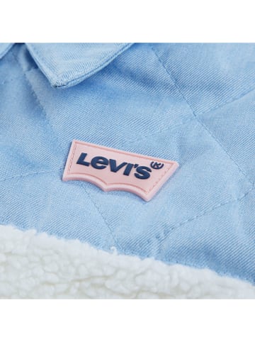 Levi's Kids Teddyjas wit/lichtblauw